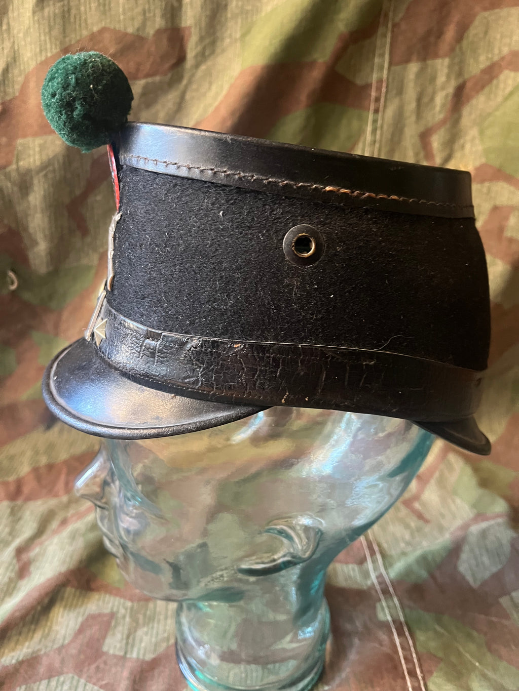 WW1 Swiss army infantry rifleman tschako shako schako hat cap ord.1898 uniform soldier