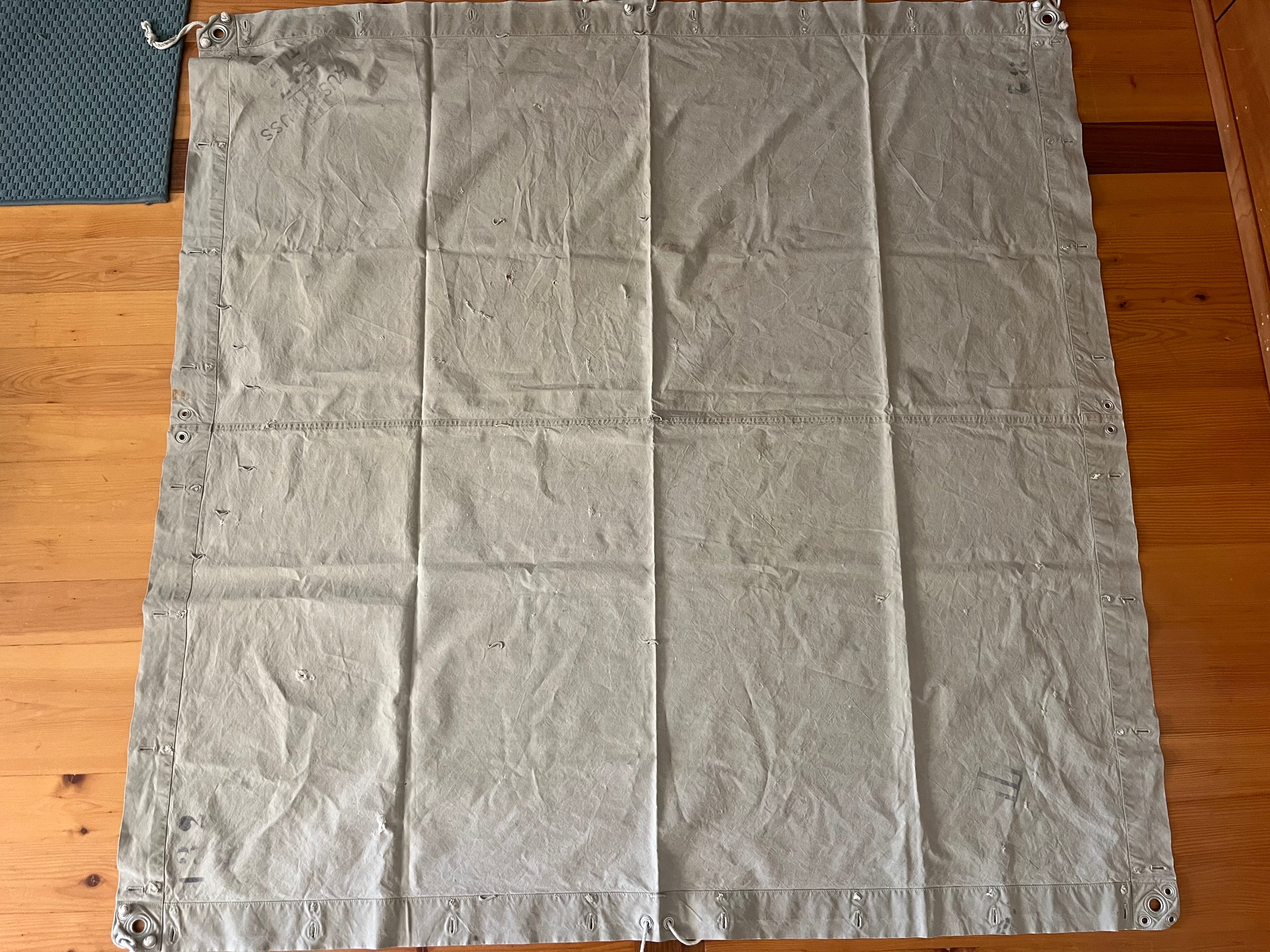 WW1/interwar/WW2 Swiss army canvas tent half field cover model 1906 (Copie)