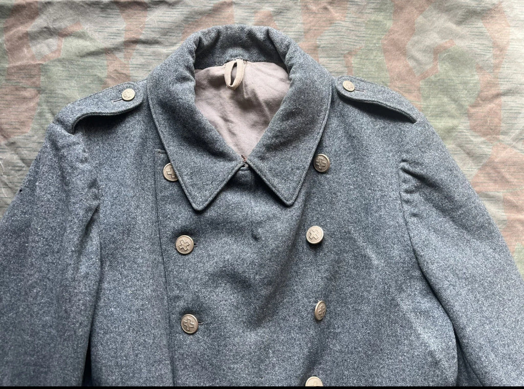 Interwar/ww2 Swiss army short coat jacket field uniform soldier mountain troops maneuvers ord.26 early war