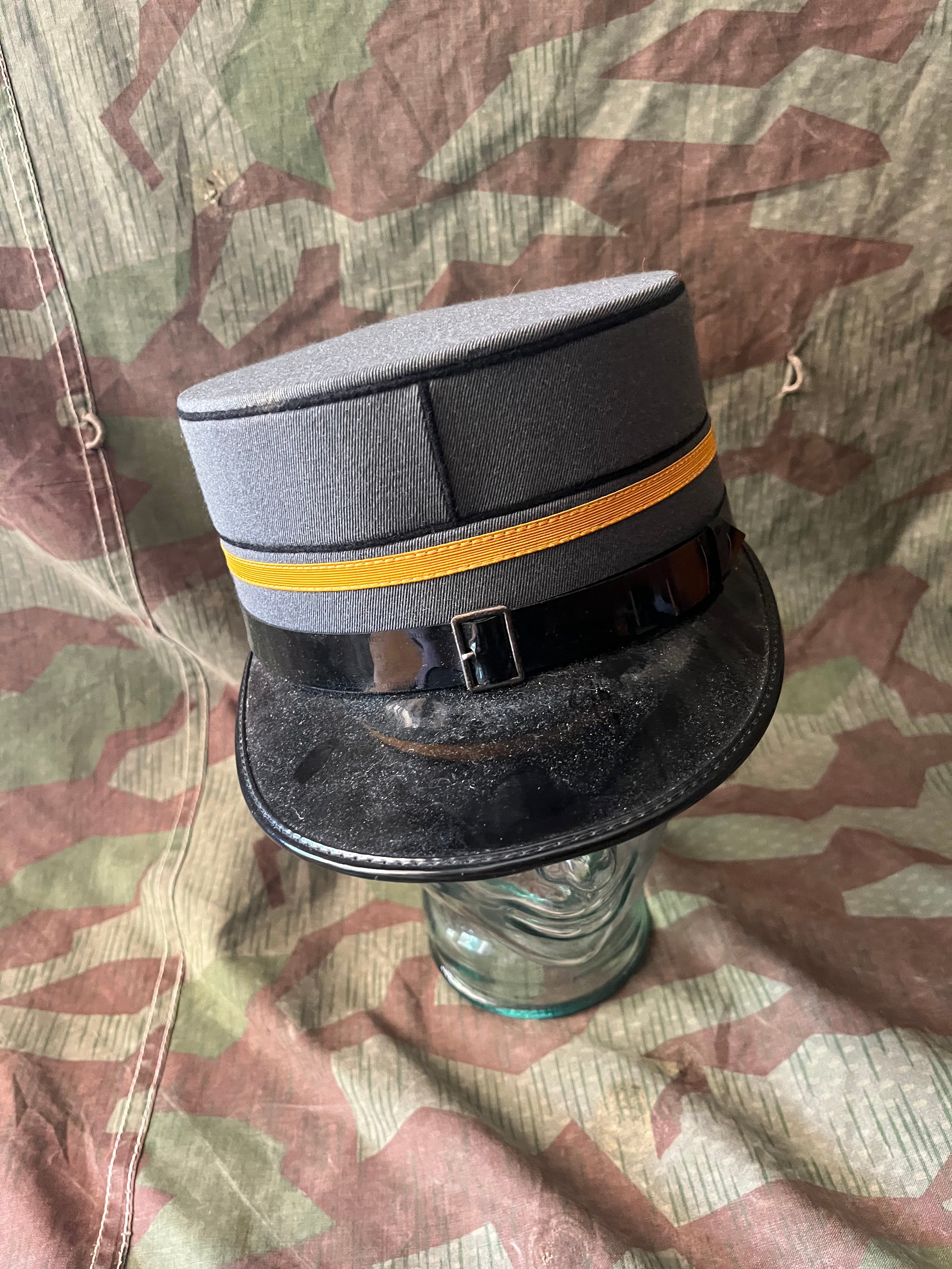 Cold War Swiss army major officer visor cap hat kepi uniform ord.1949