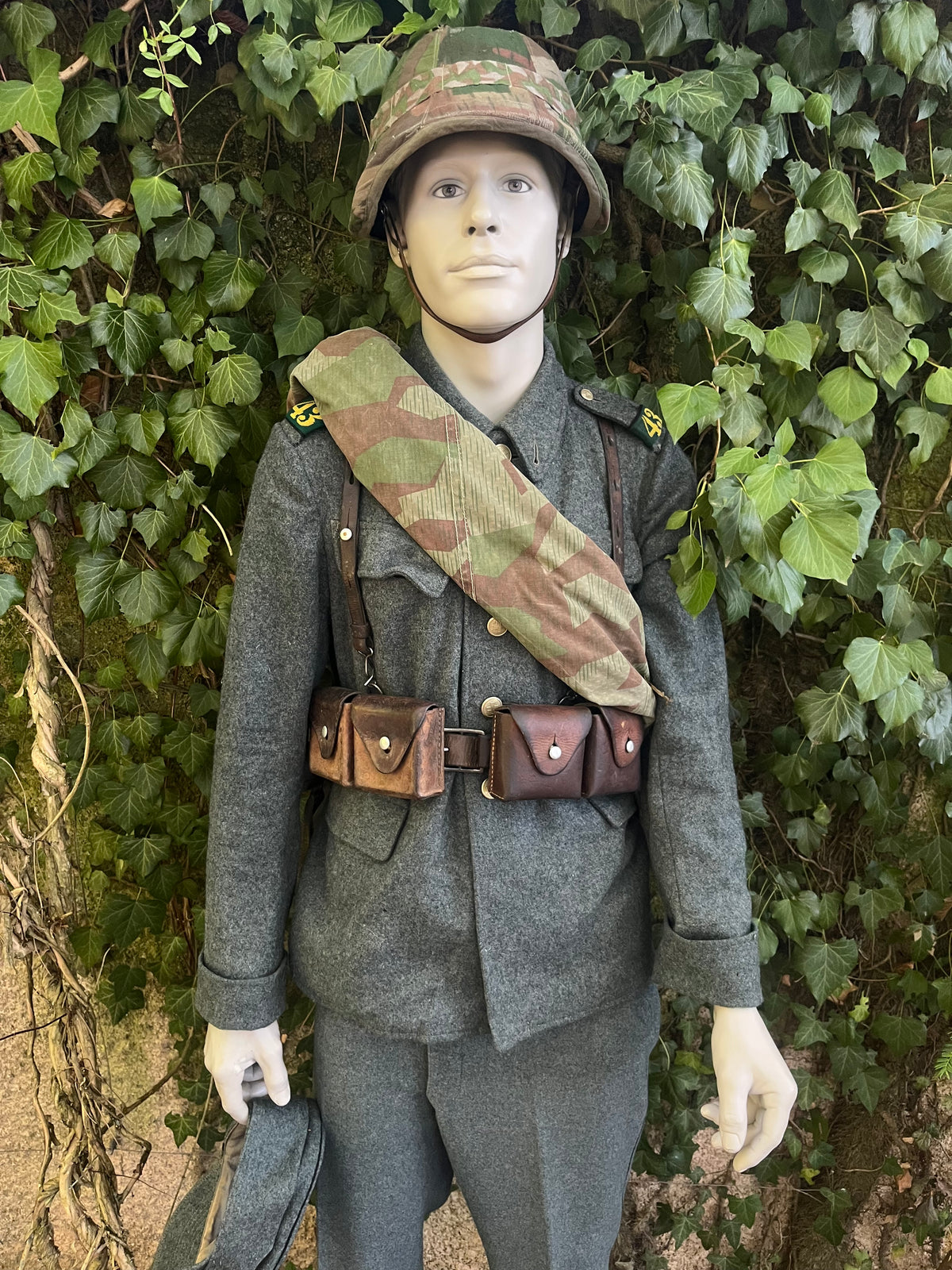 WW2 Swiss army complete field army uniform heavy ord.40 mid to late war soldier