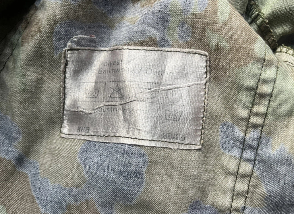 Modern Swiss army field combat uniform complete taz 90 camo jacket pants cap early model