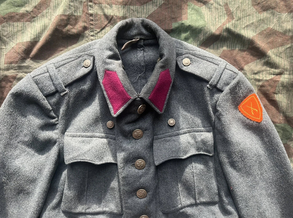 WW2 Swiss army rider motorist jacket uniform soldier ord.40 mid to late war