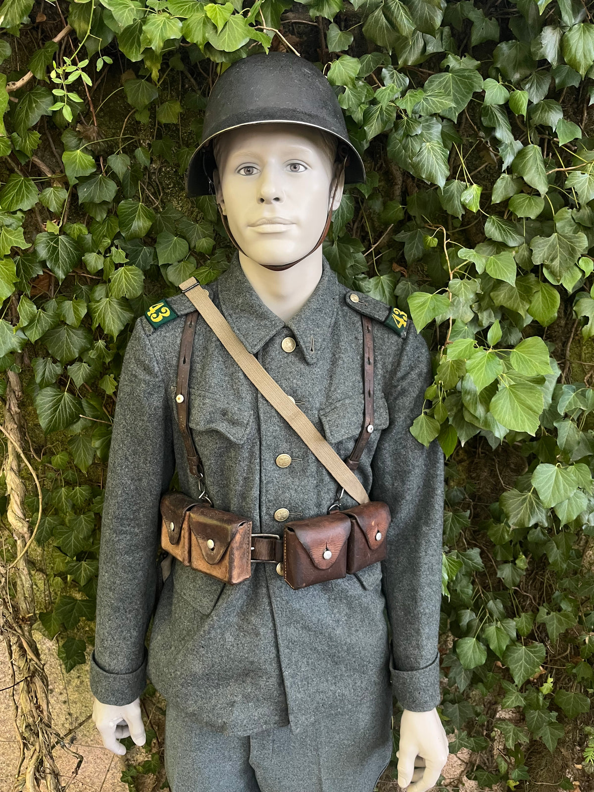 WW2 Swiss army complete field army uniform light ord.40 mid to late war soldier