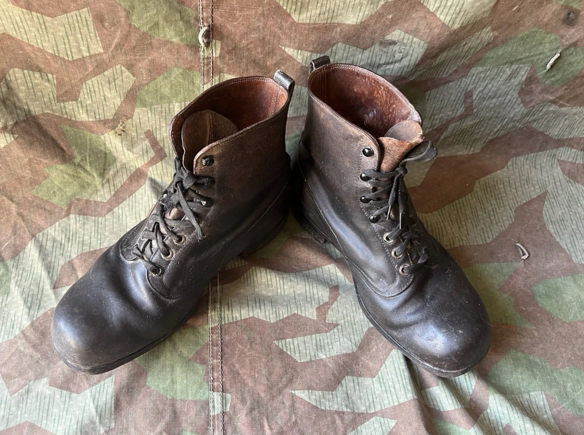 WW1/interwar/WW2 swiss army leather shoes nails boots eu size 43/44