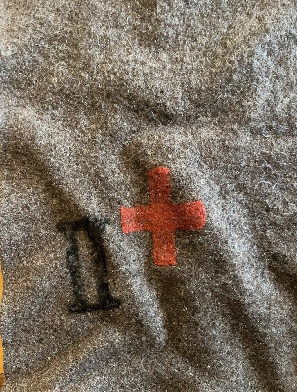 WW2 Swiss army blanket wool cover uniform soldier