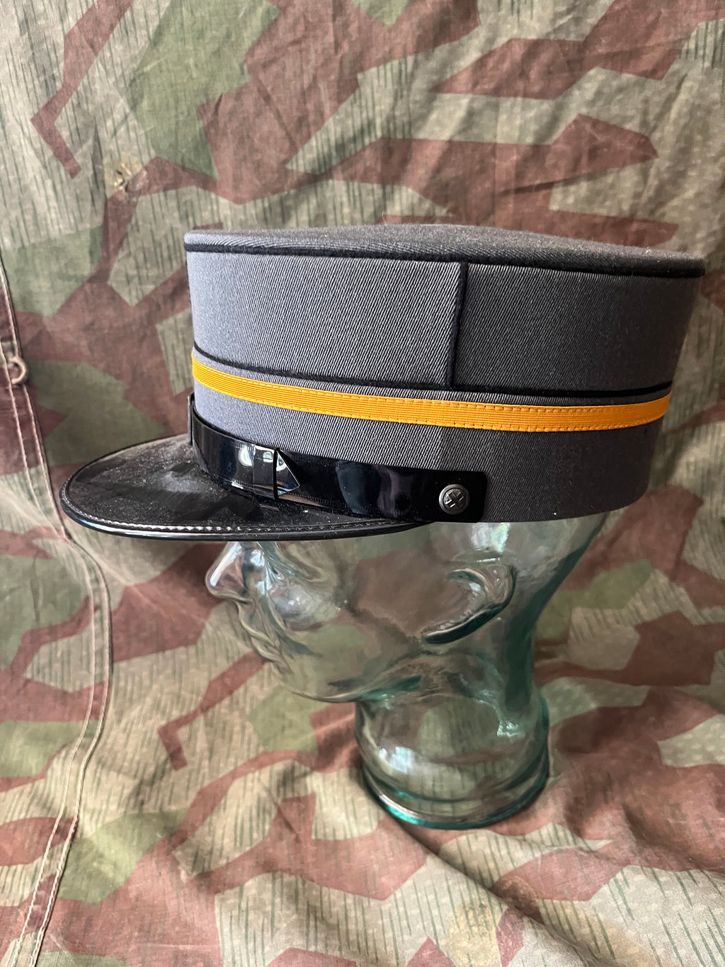 Cold War Swiss army major officer visor cap hat kepi uniform ord.1949