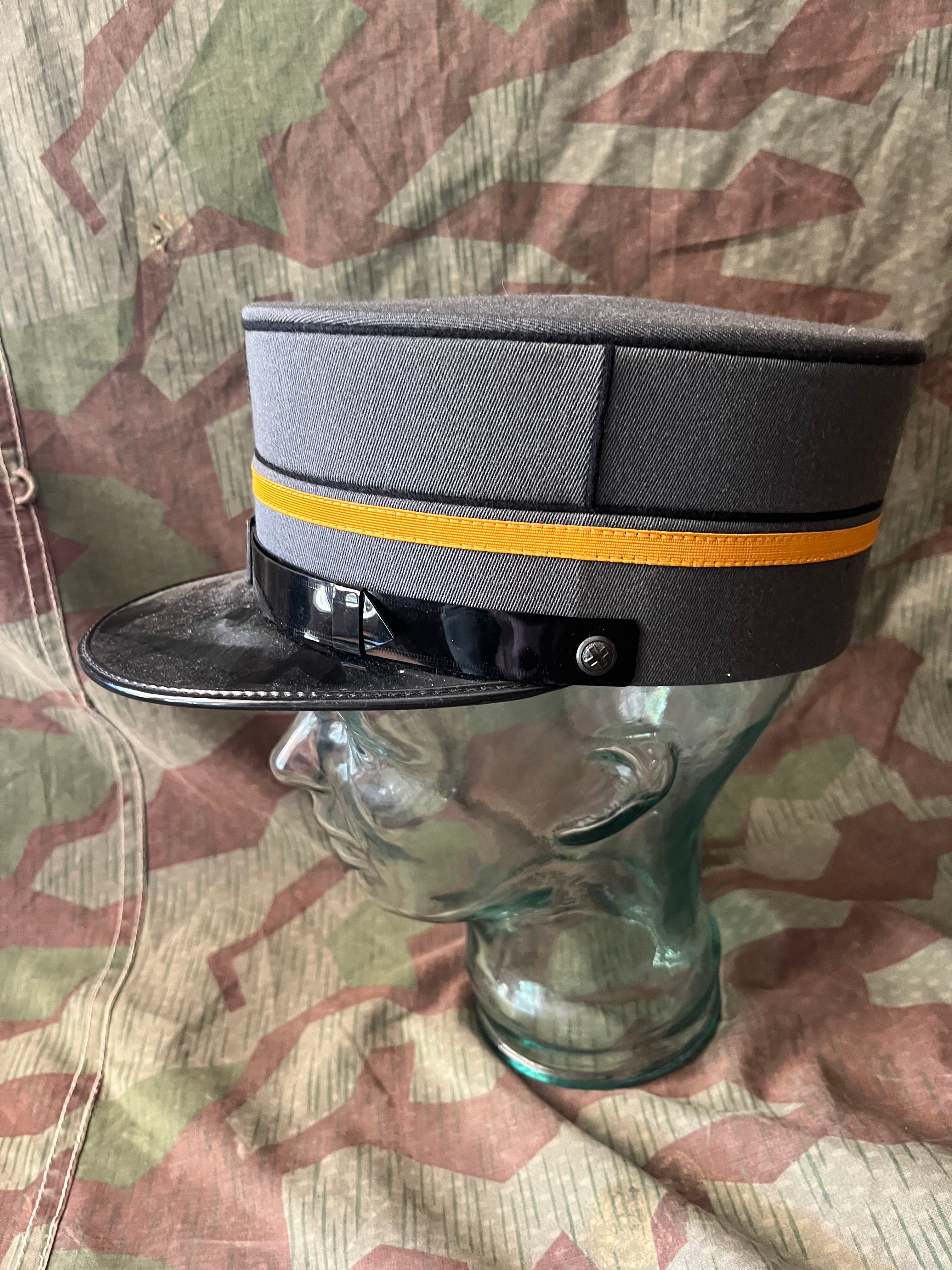 Cold War Swiss army major officer visor cap hat kepi uniform ord.1949