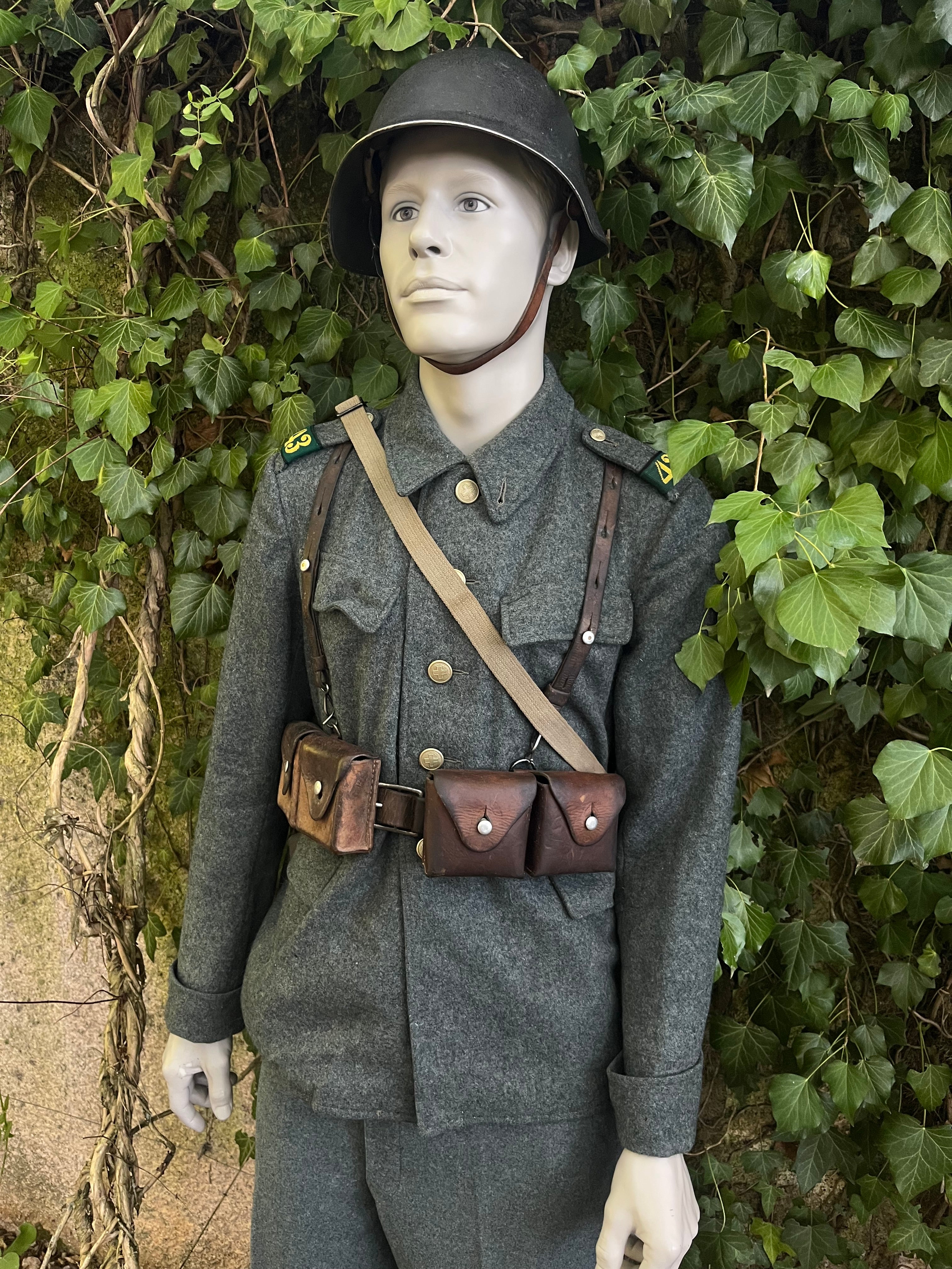 WW2 Swiss army complete field army uniform light ord.40 mid to late war soldier