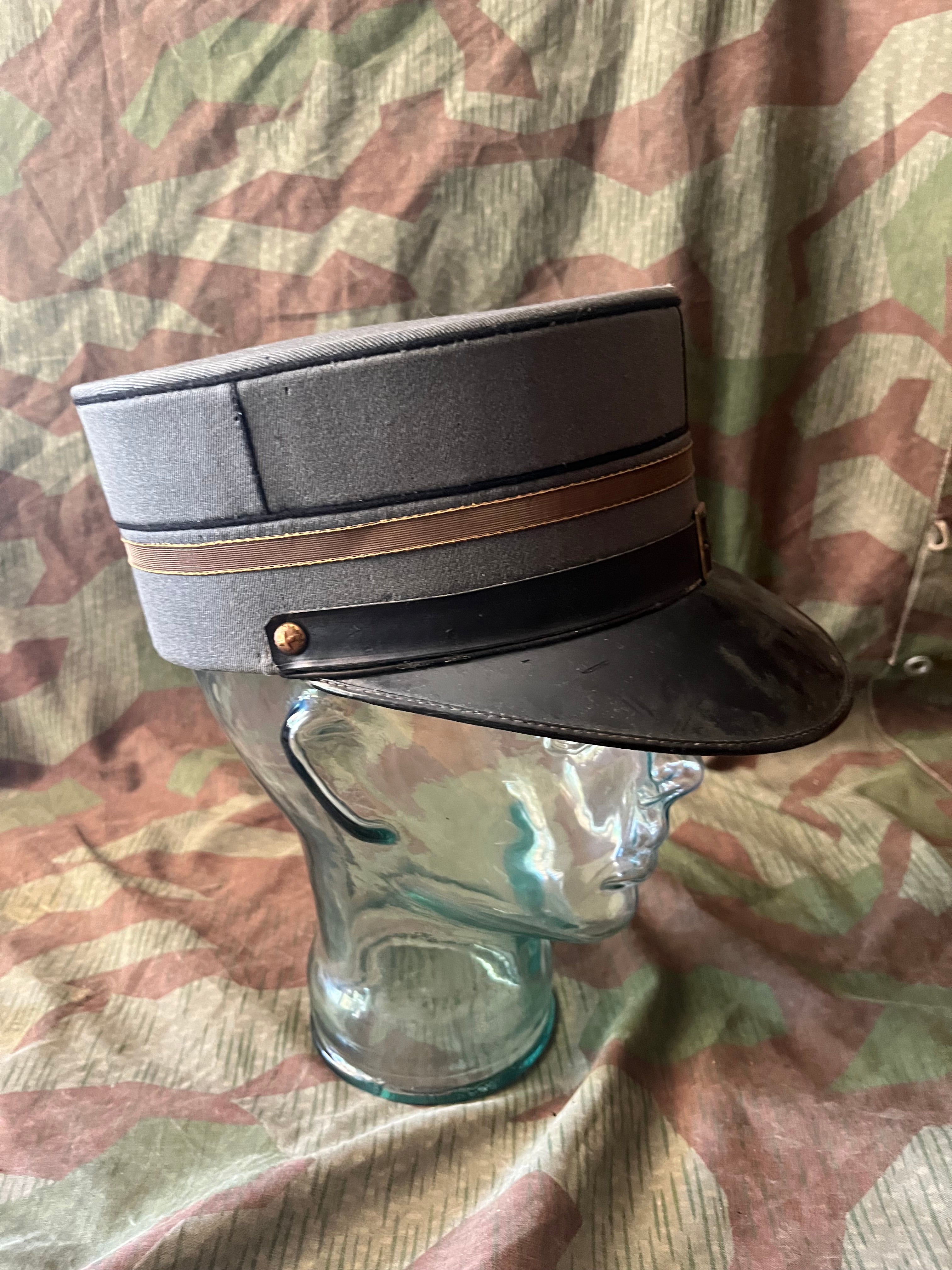 WW2 Swiss army major commander  officer visor cap hat kepi uniform ord.1926