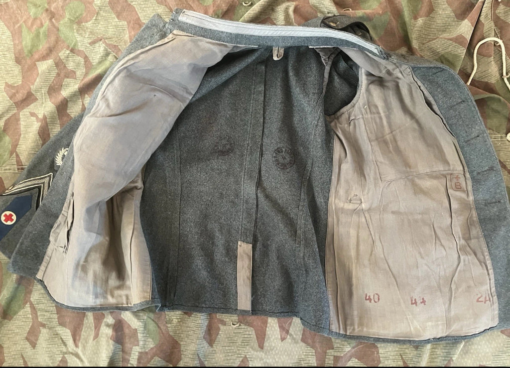 Interwar/WW2 Swiss army mountain medical troops medics jacket sergeant NCO ord.26 uniform early war