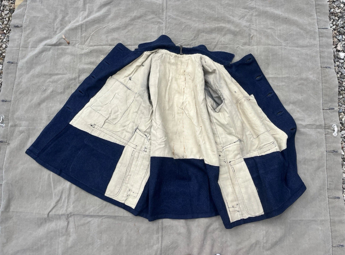 WW1/interwar/WW2 Swiss army rare short coat field jacket maneuvers ord. 1898/15 uniform soldier mountain troops