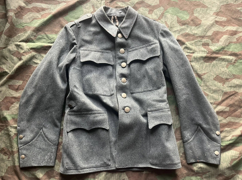 WW2/early Cold war Swiss army field jacket maneuvers uniform soldier ord.40 mid to late war