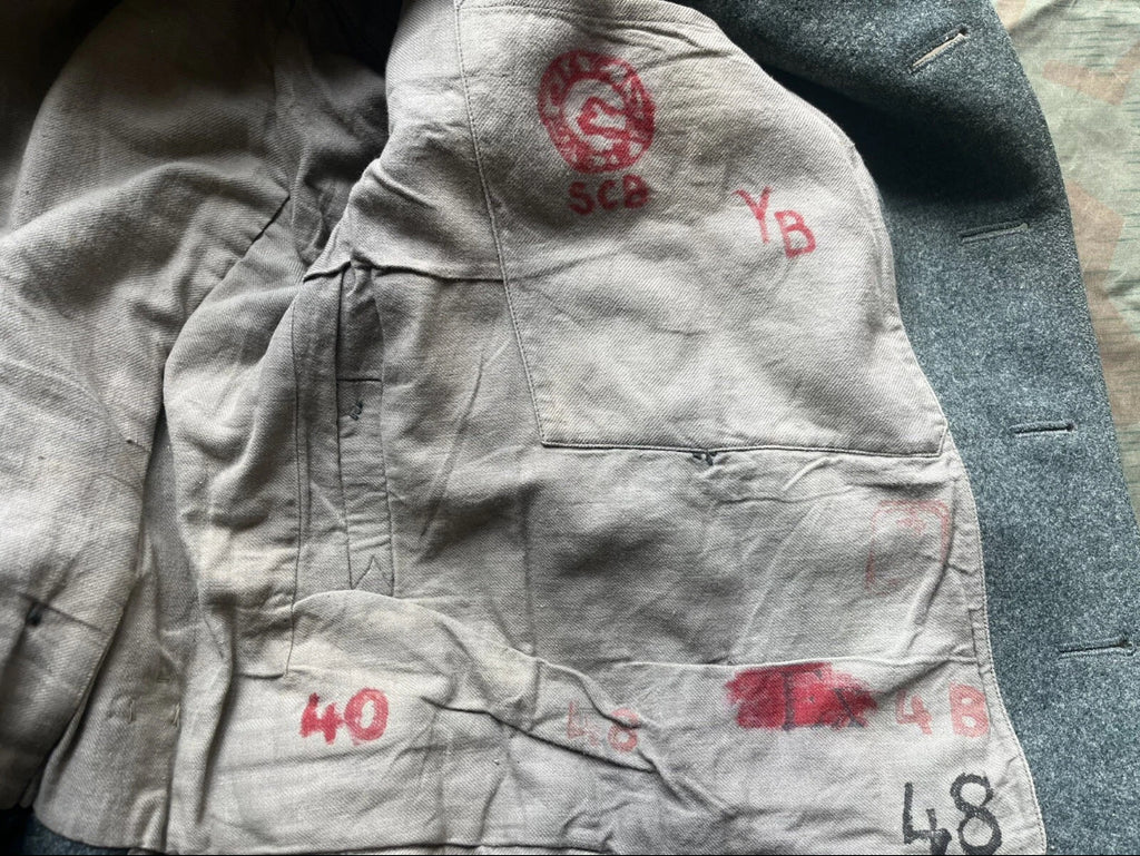 Interwar/ww2 Swiss army short coat jacket field uniform soldier mountain troops maneuvers ord.26 early war