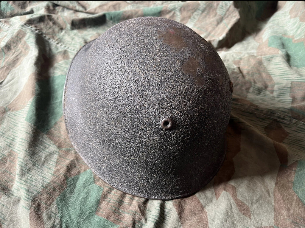WW2 Swiss army m18 helmet full loop green interior soldier uniform m18/43