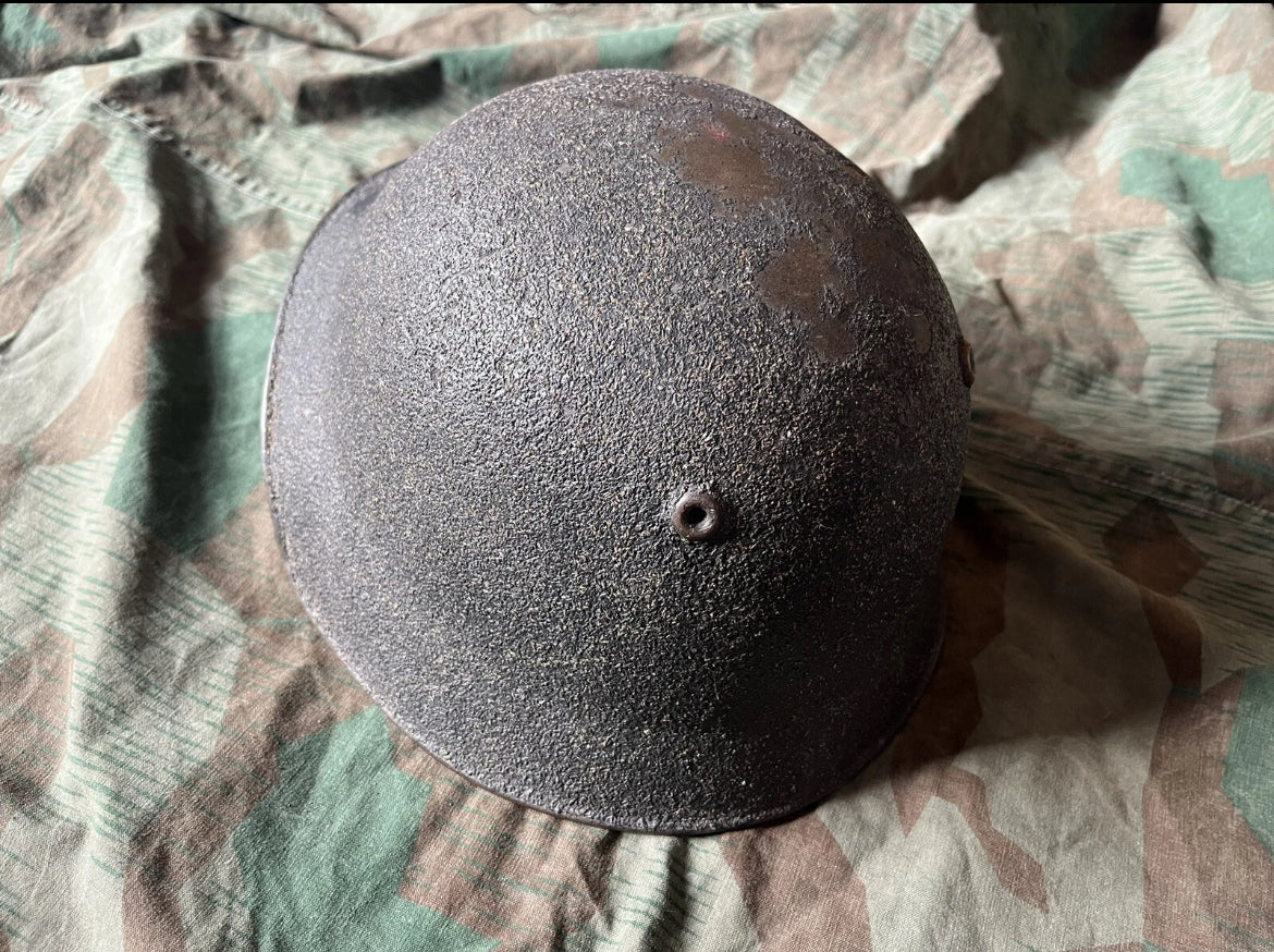 WW2 Swiss army m18 helmet full loop green interior soldier uniform m18/43