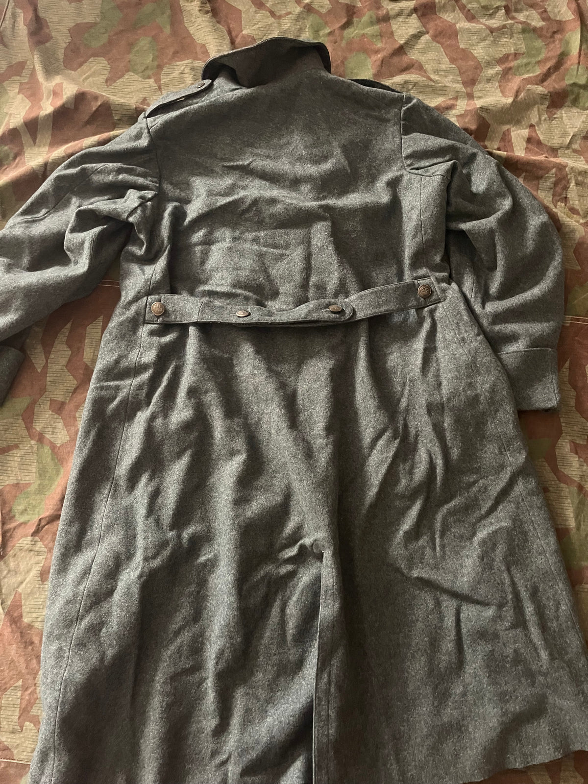 Interwar/WW2 Swiss army great coat trench coat soldier uniform ord.26