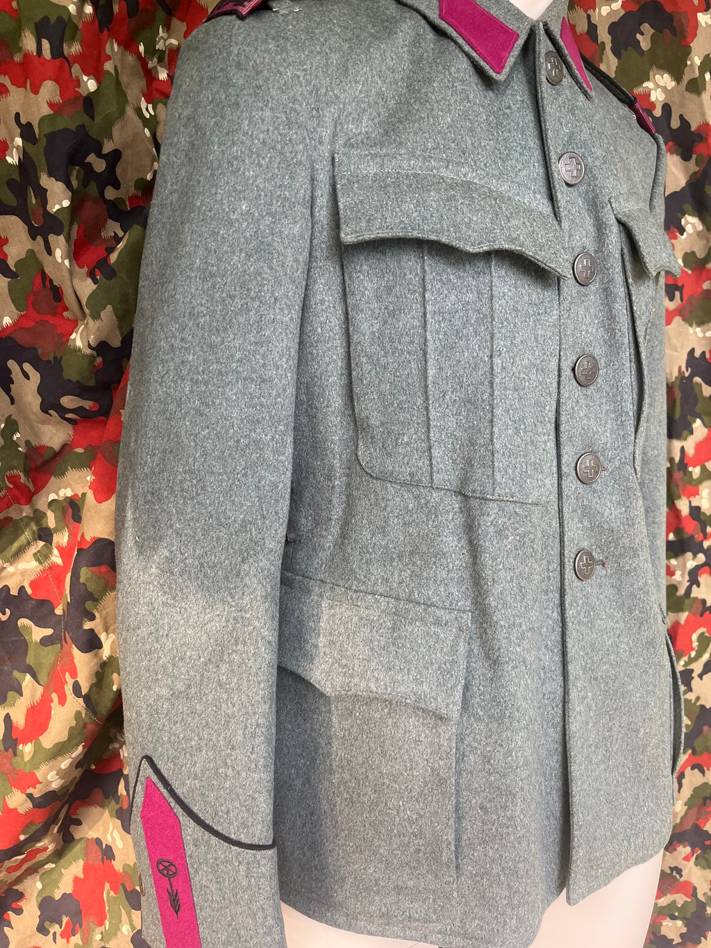 WW2 Swiss army driver motorist jacket uniform soldier ord.40 mid to late war tunic