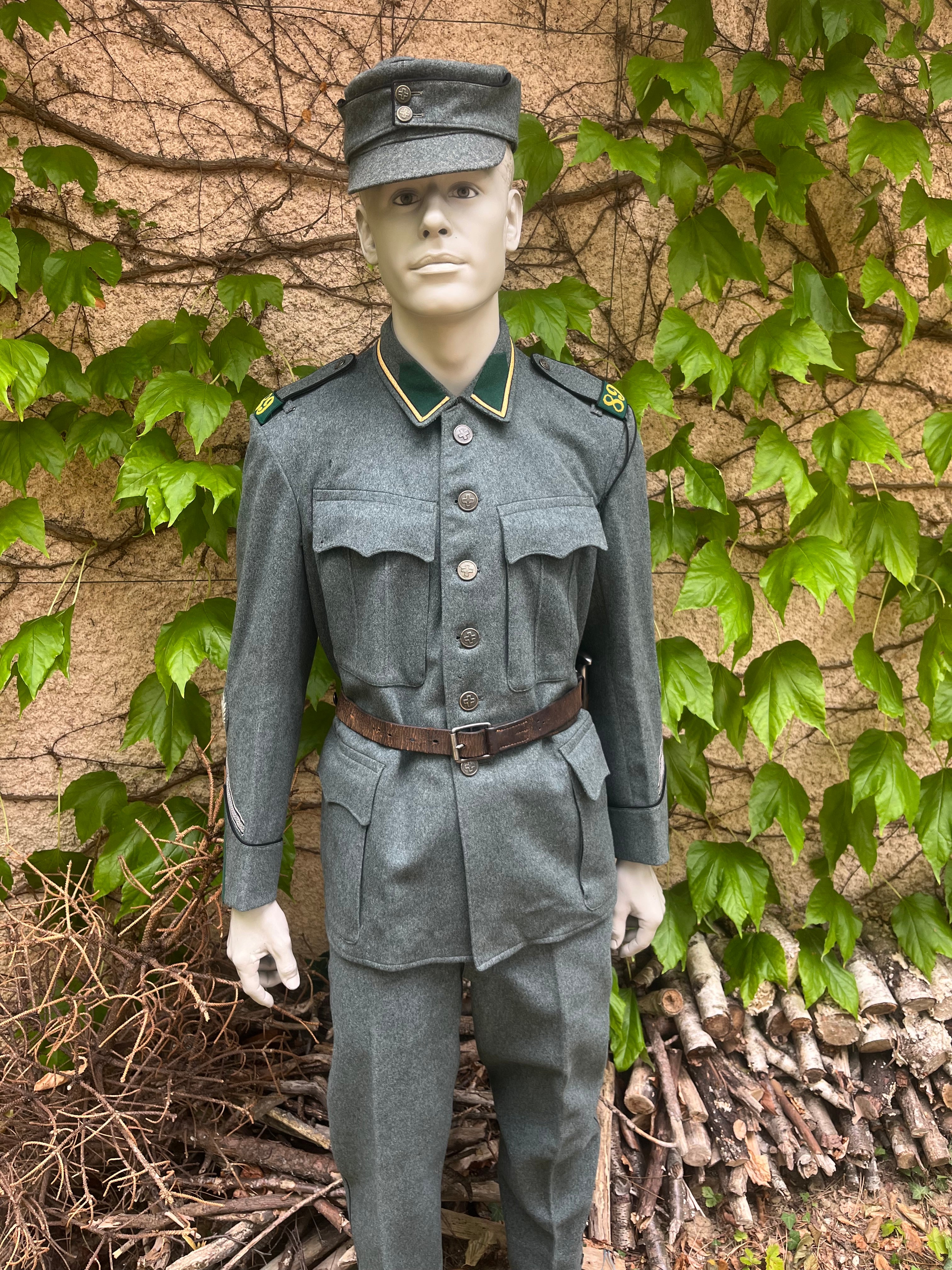 WW2 Swiss army complete service uniform light ord.40 mid to late war soldier infantry rifleman