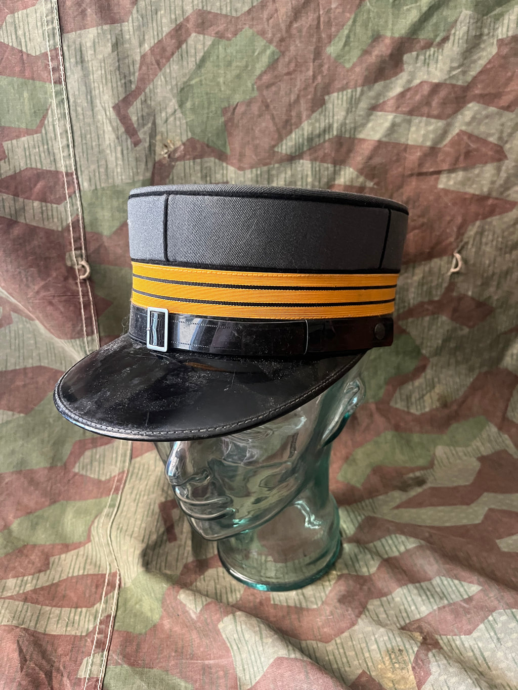 Cold War Swiss army colonel officer visor cap hat kepi uniform ord.1949