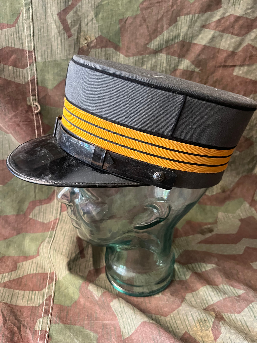 Cold War Swiss army colonel officer visor cap hat kepi uniform ord.1949