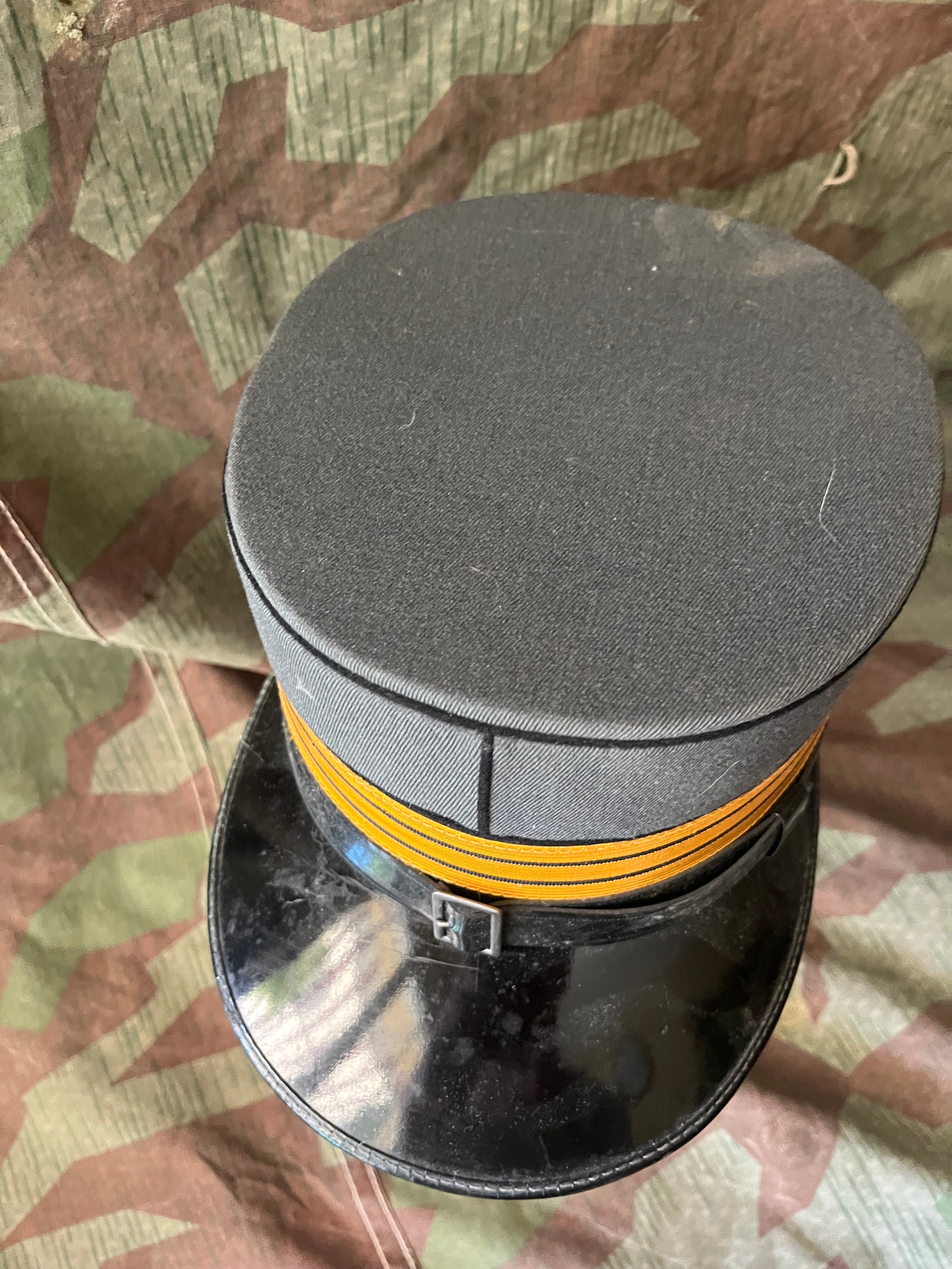 Cold War Swiss army colonel officer visor cap hat kepi uniform ord.1949