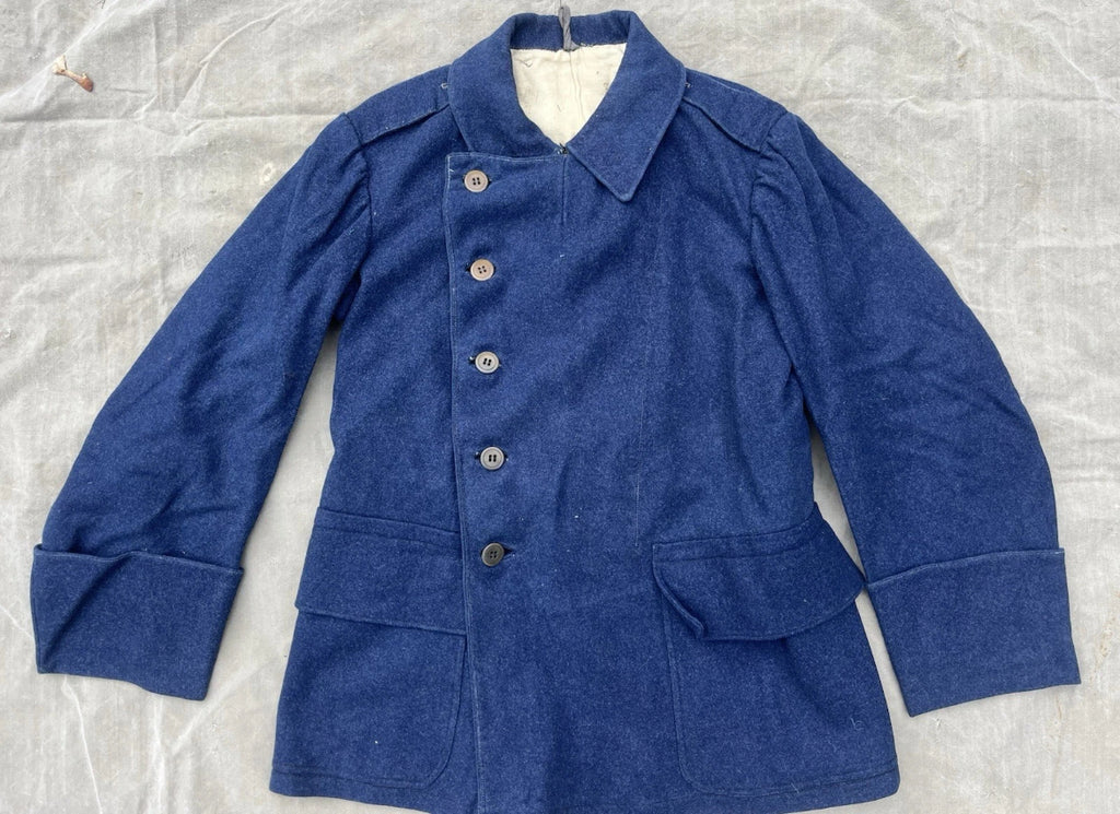 WW1/interwar/WW2 Swiss army rare short coat field jacket maneuvers ord. 1898/15 uniform soldier mountain troops