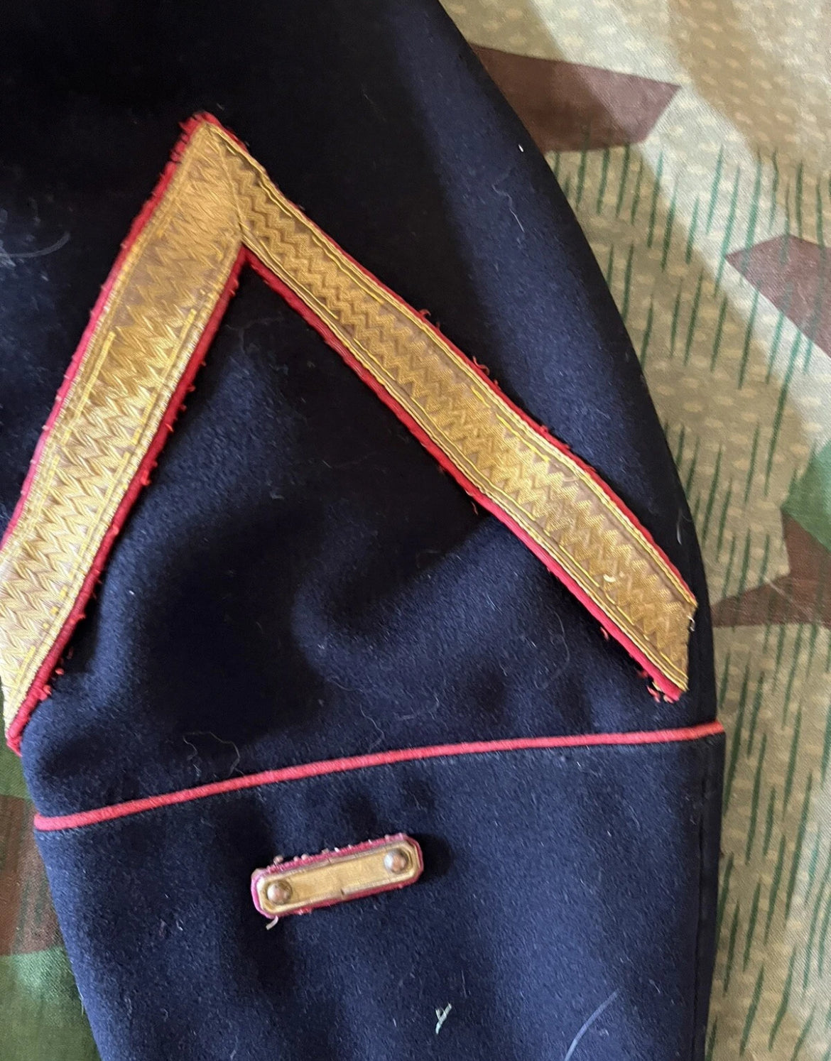 WW1 Swiss army engineers sappers pioneer troops jacket uniform soldier ord.1898