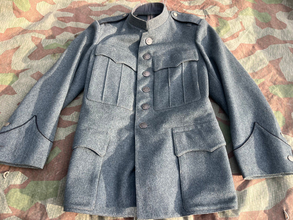 WW2 Swiss army unmarked without insignia jacket uniform soldier ord.26 early war tunic