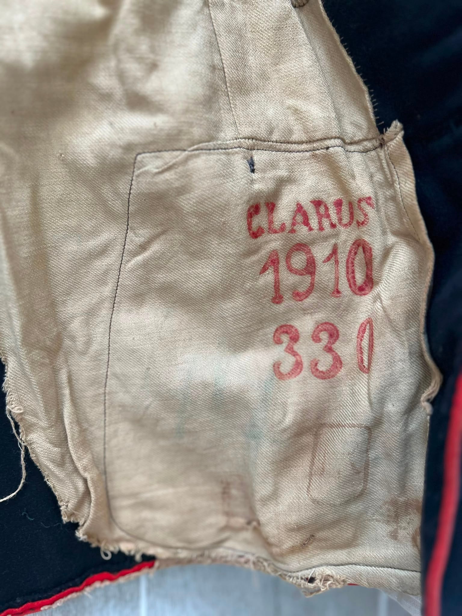 19th century ord.1875 Swiss army artillery jacket uniform soldier wool