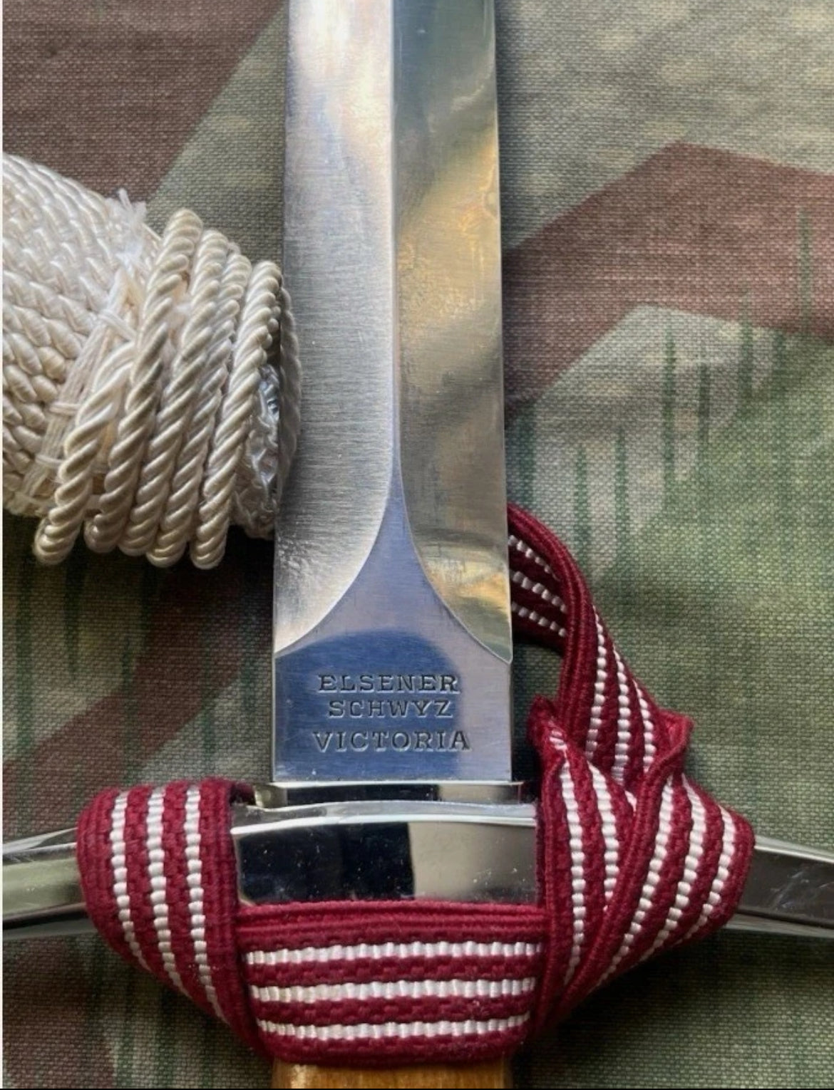 WW2/cold war Swiss army NCO officer dagger bayonet blade Victoria