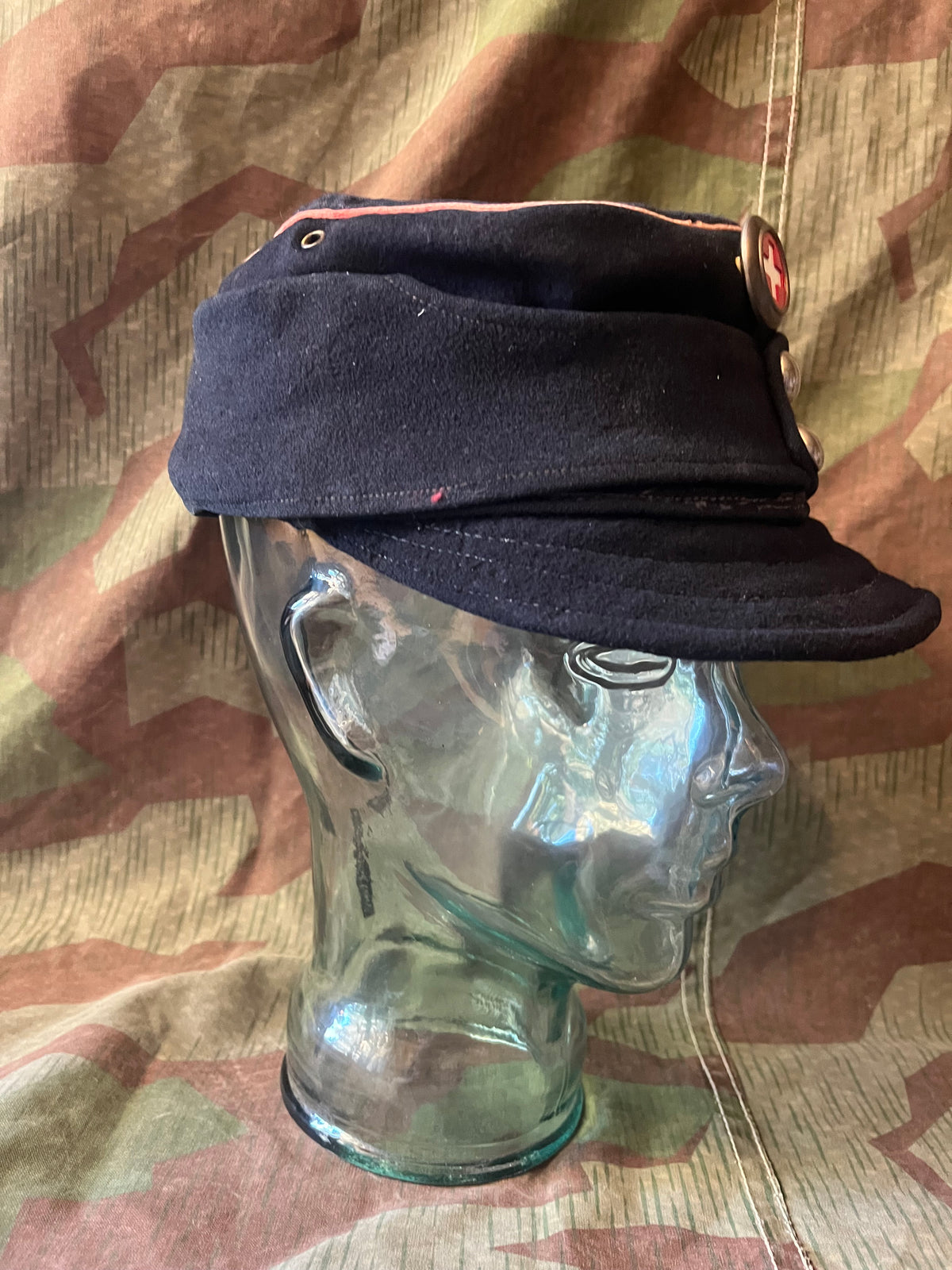 WW1/ interwar Swiss army field cap hat infantry rifleman maneuvers uniform soldier ord.1898
