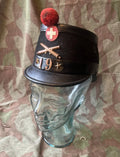 WW1 Swiss army artillery shako tschako schako cap hat ord.1898 uniform soldier