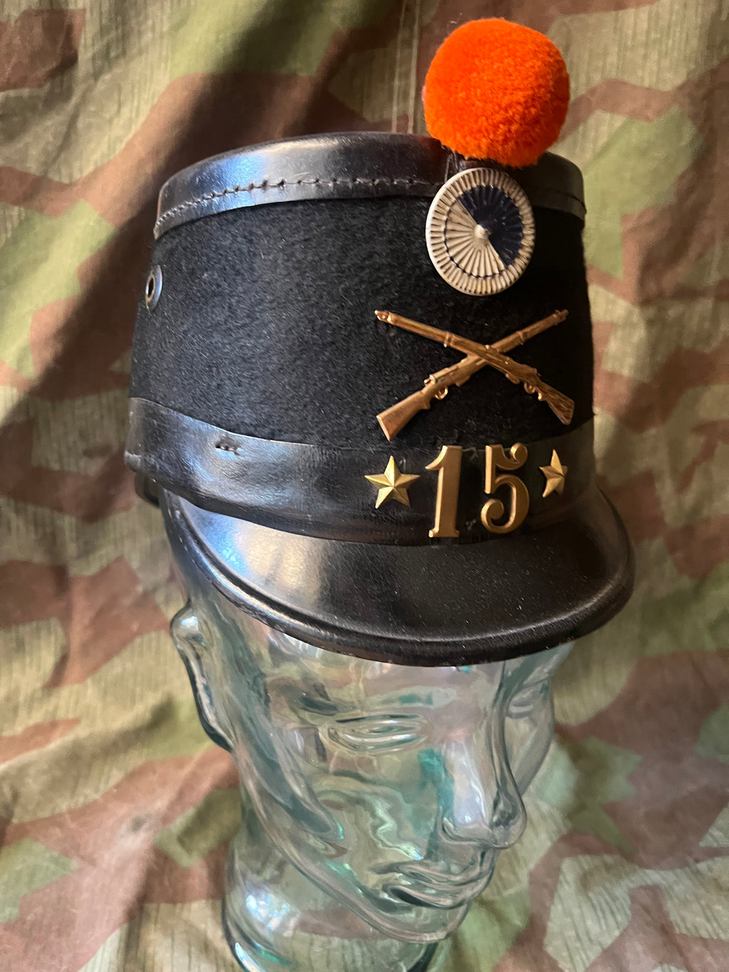 WW1 Swiss army infantry rifleman tschako shako schako hat cap ord.1898 uniform soldier
