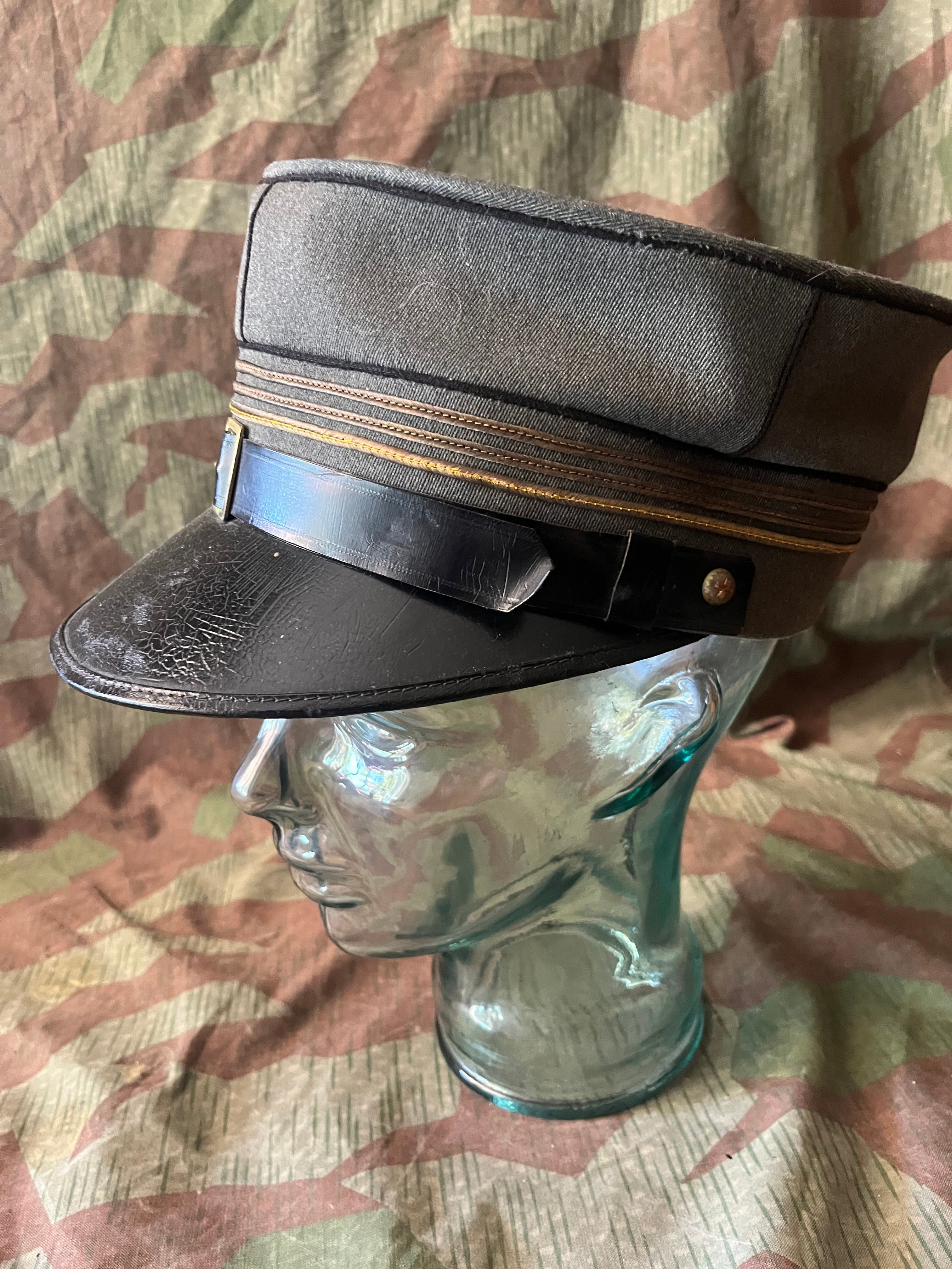 WW2 Swiss army captain officer visor cap hat kepi uniform ord.1926