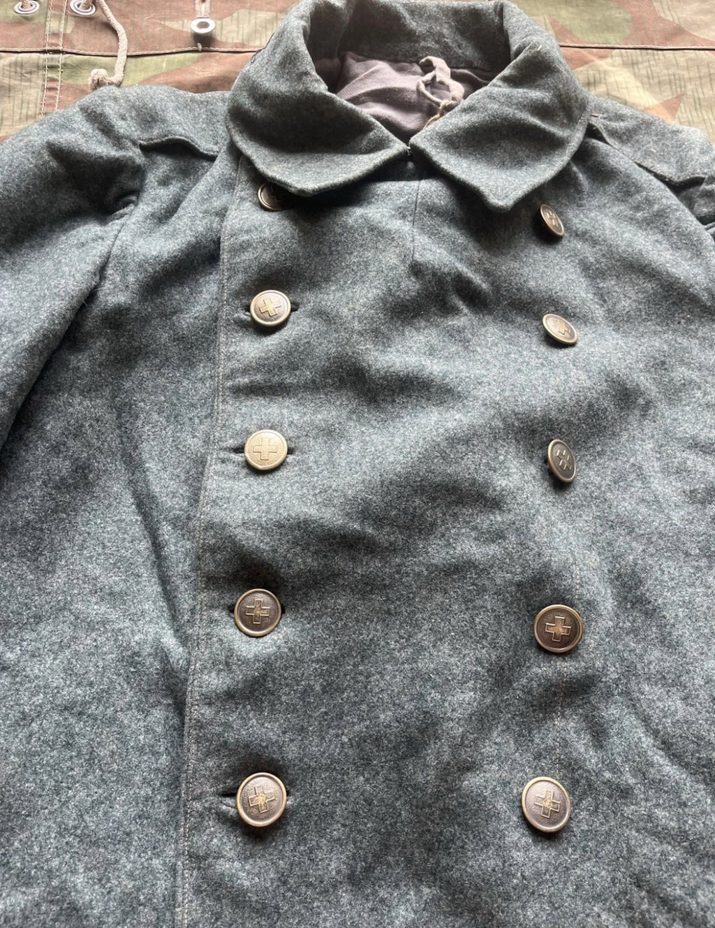 WW1/interwar/WW2 Swiss army greatcoat trench coat uniform soldier ord.1917