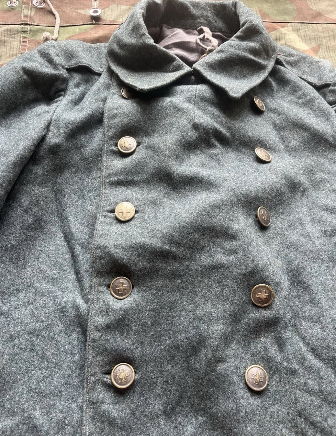 WW1/interwar/WW2 Swiss army greatcoat trench coat uniform soldier ord.1917