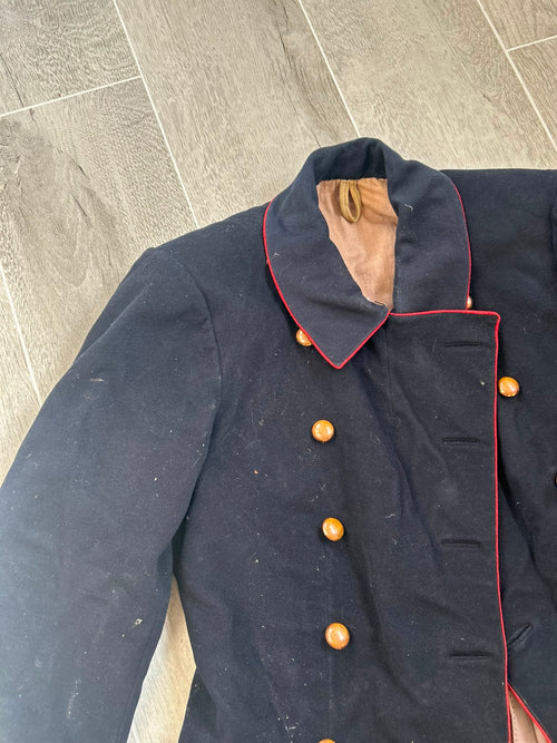 19th century ord.1875 Swiss army artillery jacket uniform soldier wool