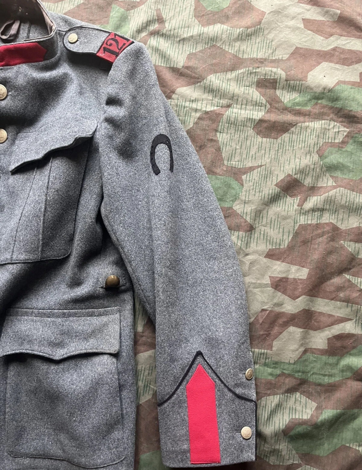 Interwar\ WW2 Swiss army jacket logistics train supplies uniform soldier ord.26 early war