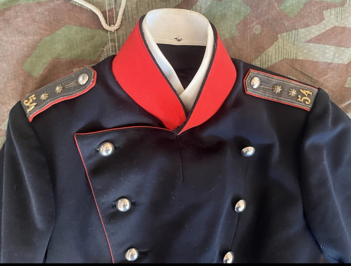 WW1 Swiss army officer first lieutenant complete uniform jacket pants ord.1898