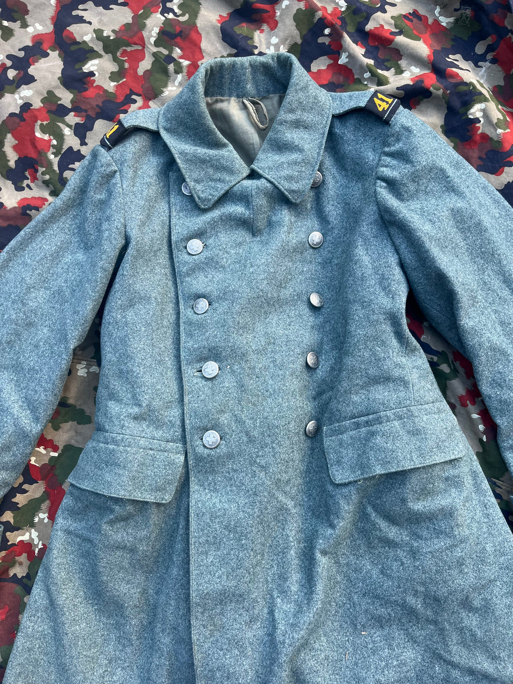 Interwar/WW2 Swiss army great coat trench coat soldier uniform ord.26