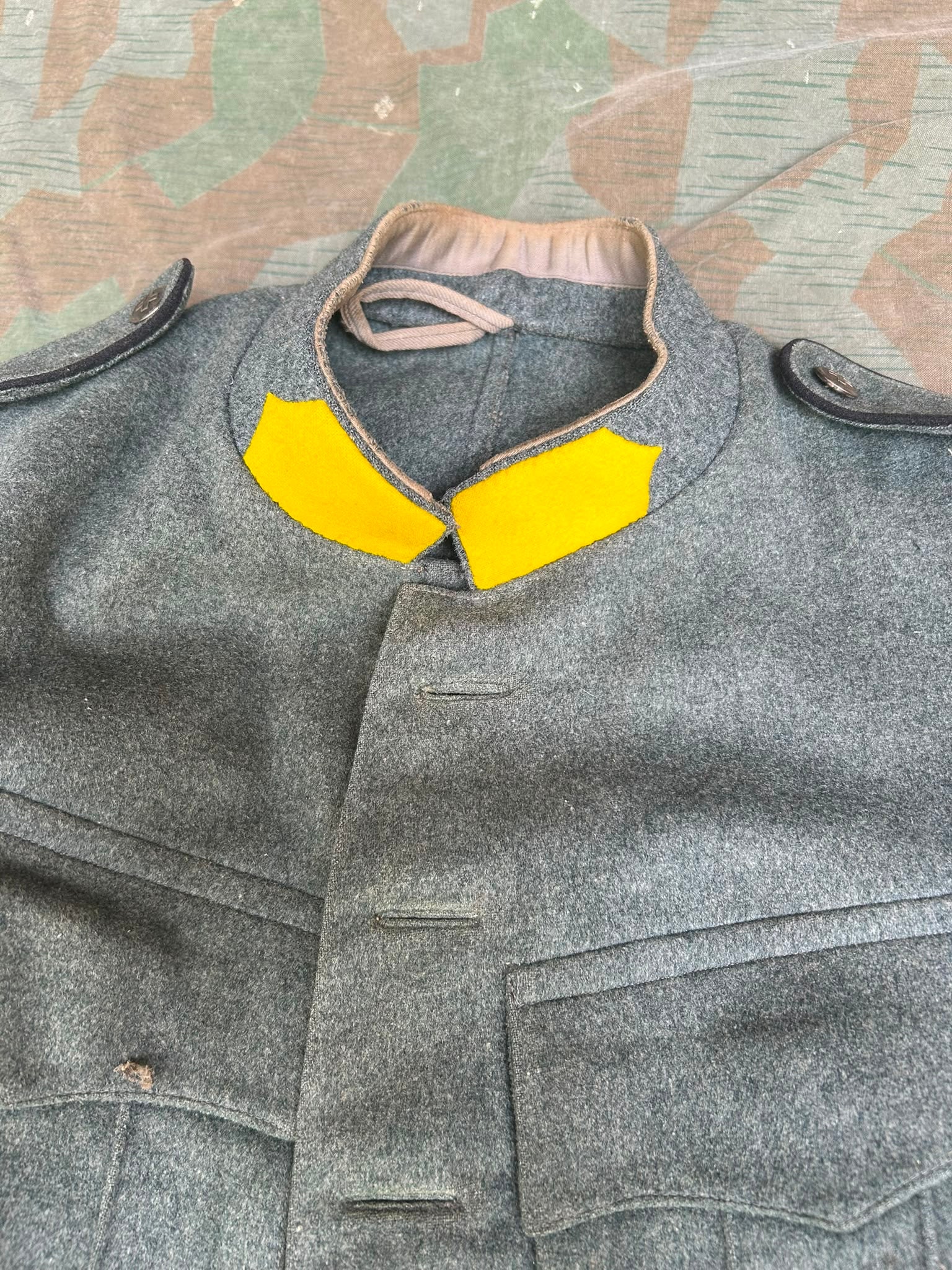 Interwar/WW2 Swiss army cavalry rider jacket soldier uniform ord.26 early war
