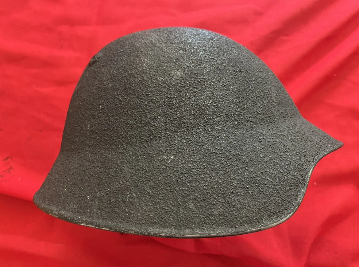 WW2 Swiss army m18 helmet green interior with reversible camo helmet cover shell uniform soldier