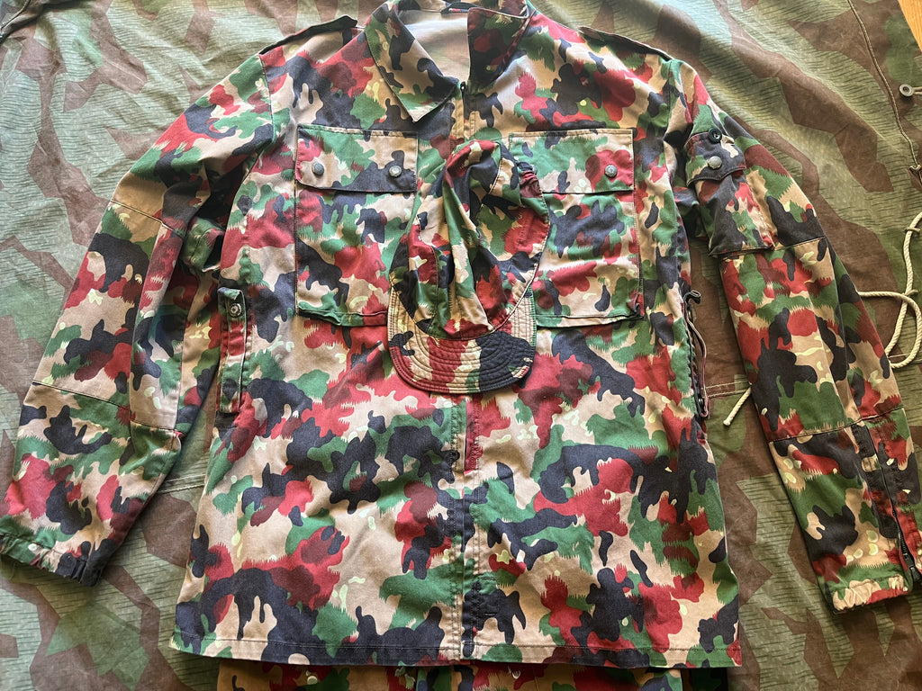Cold War Swiss army taz 83 alpenflage camo complete uniform pants jacket cap soldier
