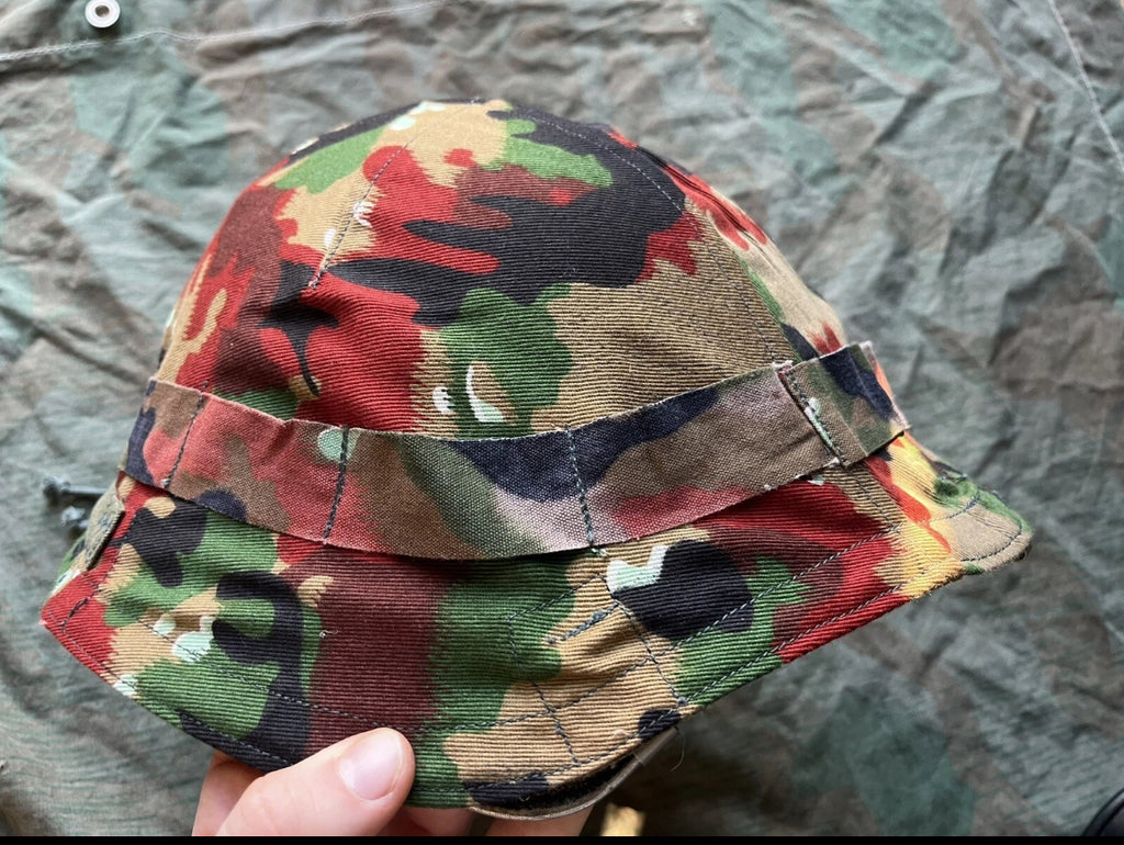 Cold War Swiss army m18 helmet cover taz 57 alpenflage camo