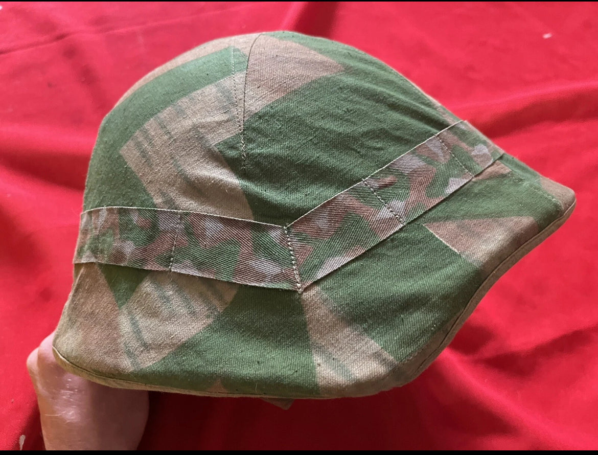 WW2 Swiss army m18 helmet full liner with reversible camo cover shell uniform soldier