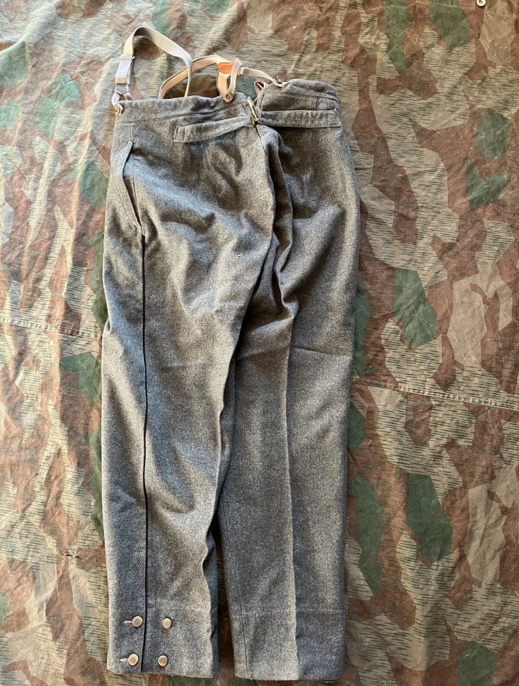 Interwar/WW2 Swiss army pants trousers uniform soldier ord.26 early war wool
