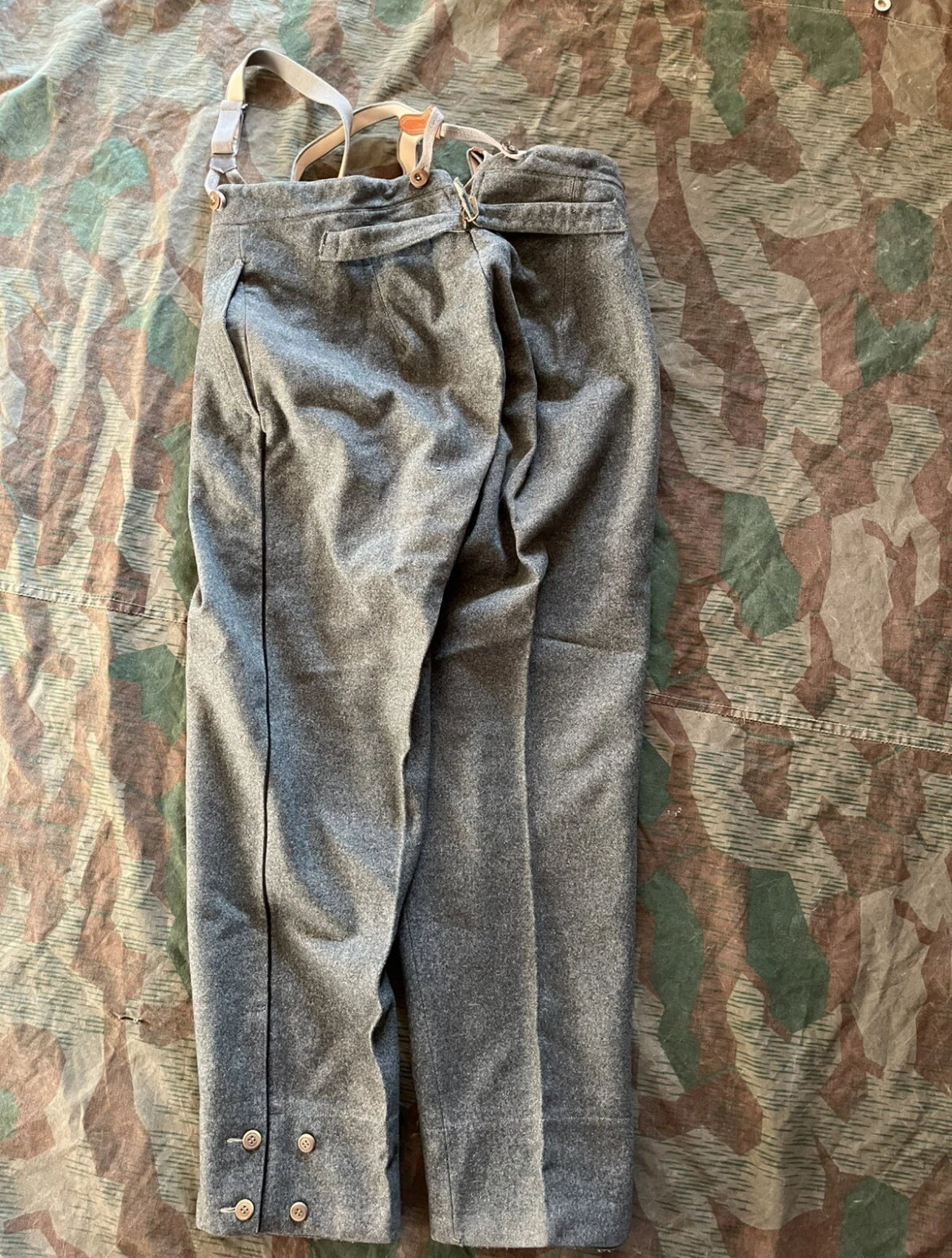 Interwar/WW2 Swiss army pants trousers uniform soldier ord.26 early war wool