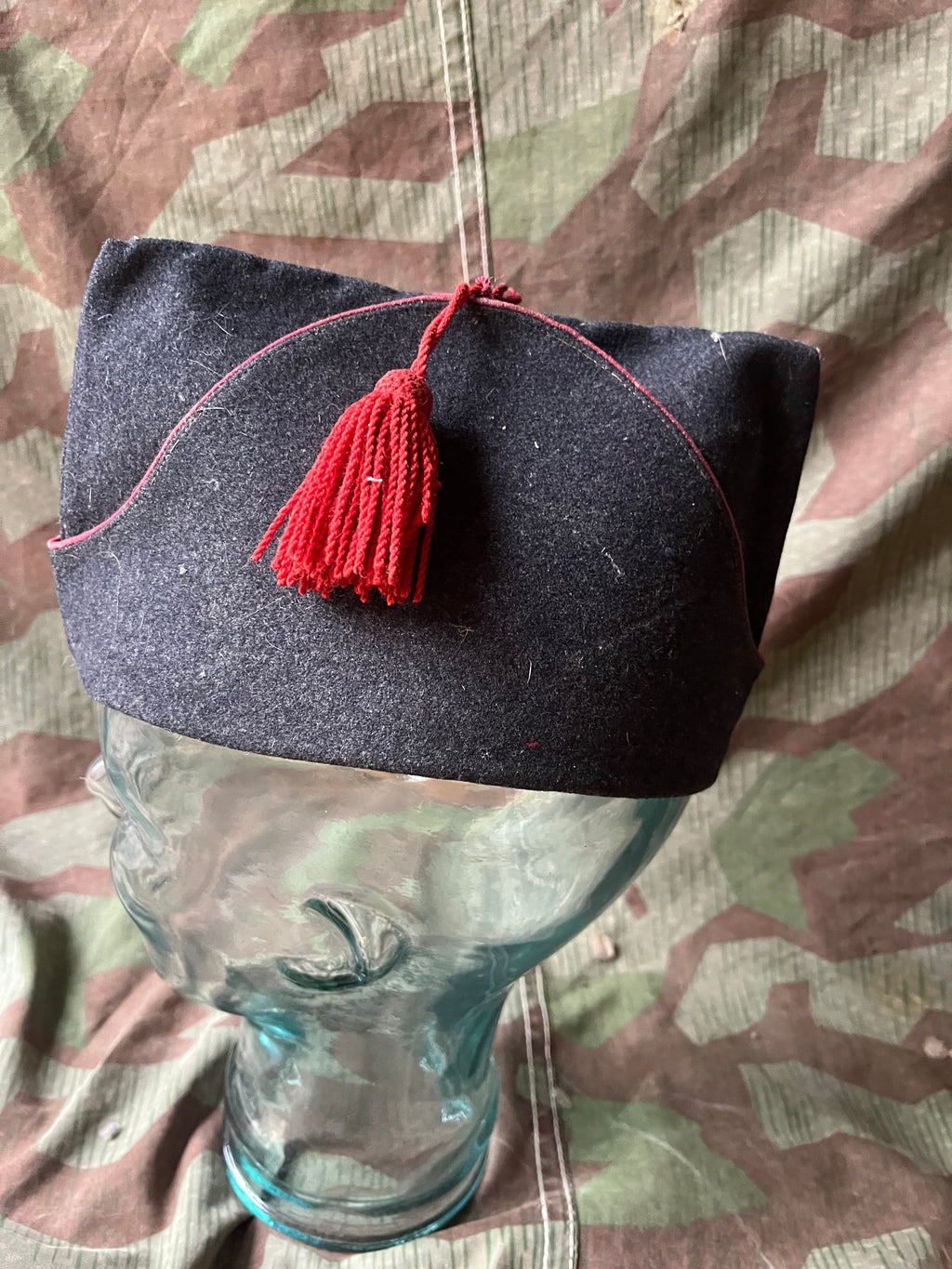 19th century Swiss army all troops side cap hat uniform soldier ord 1875