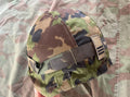 Cold War/modern Swiss army helmet shell with taz 90 camo cover uniform soldier